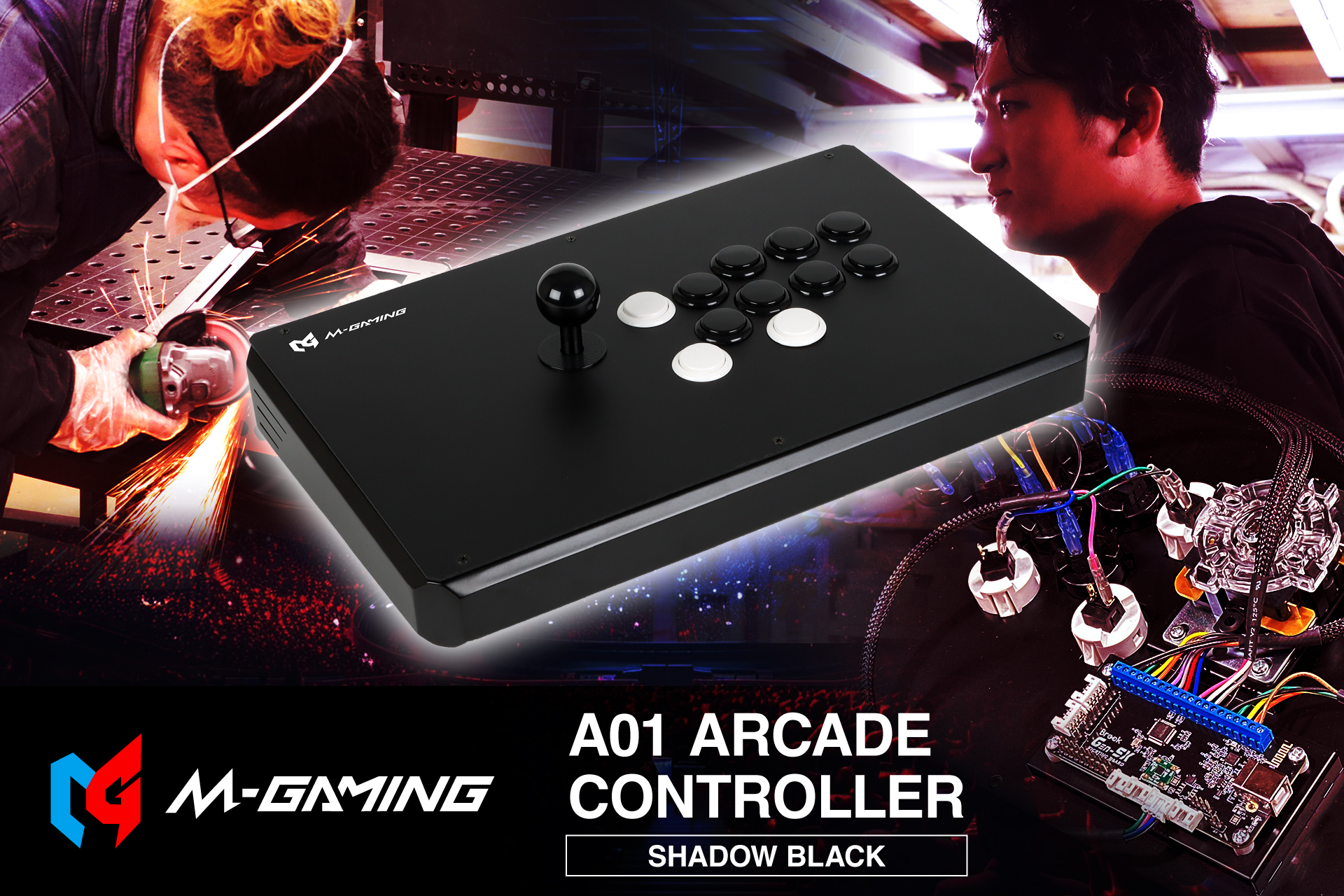 A01 Arcade Controller　メインビジュアル