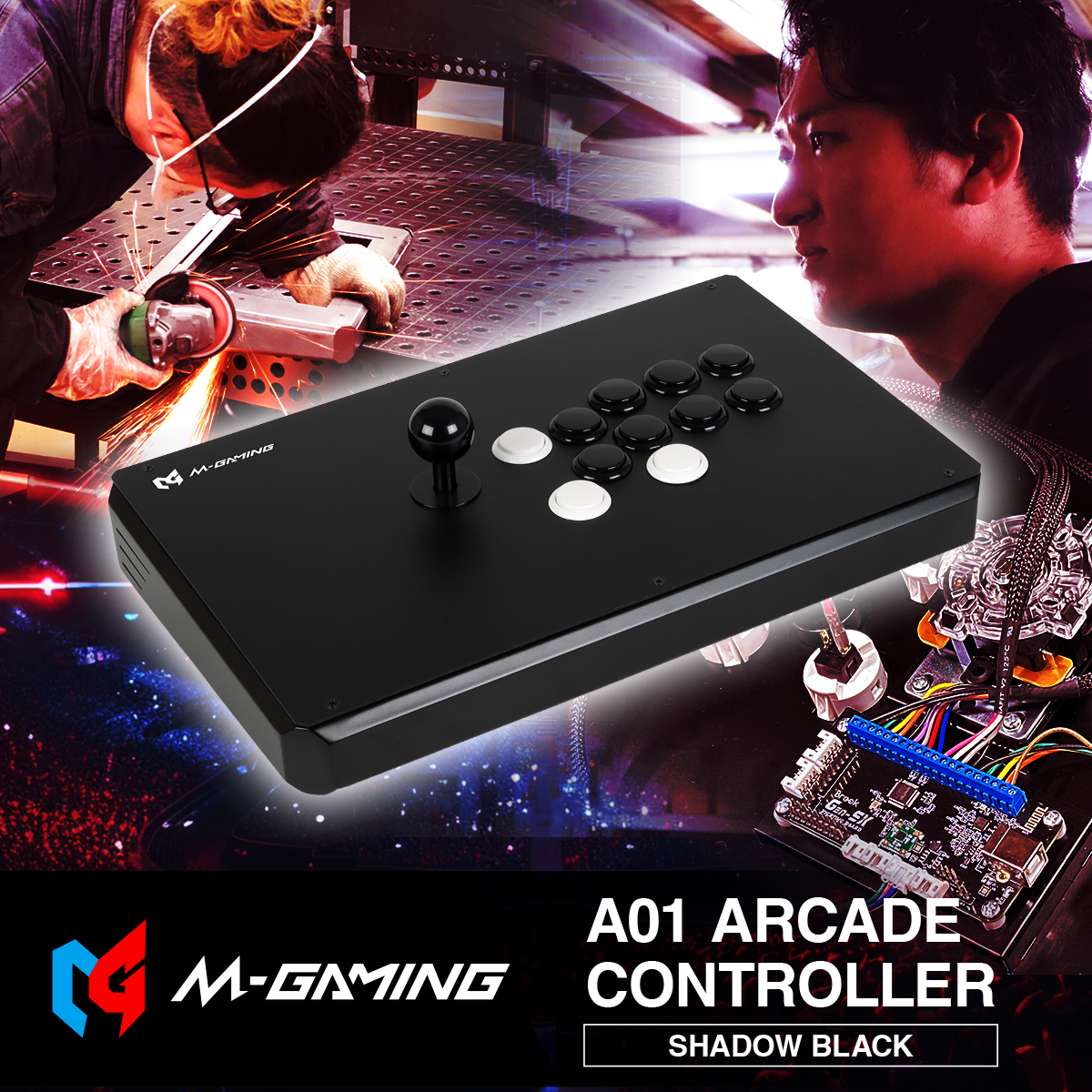 A01 Arcade Controller　メインビジュアル